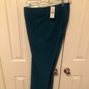 Teal Crop Loft Pants